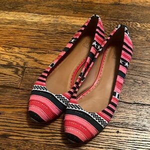 Missoni Pink and Black Women's Flats